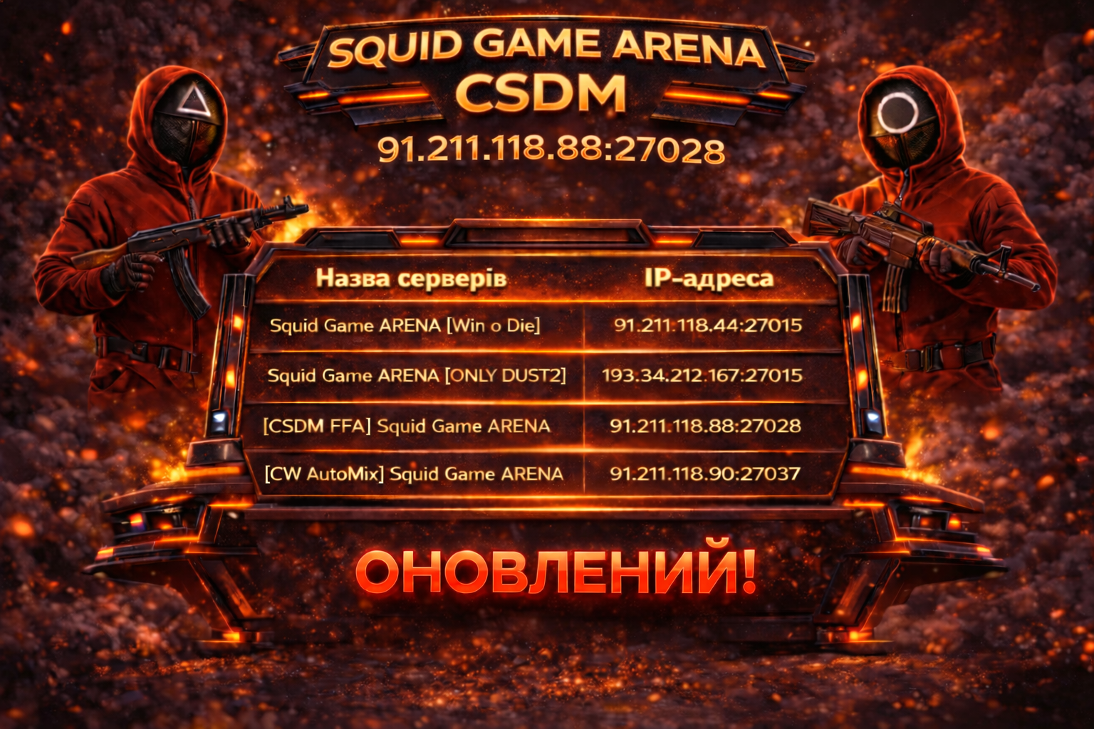 CSDM 91.211.118.88:27028